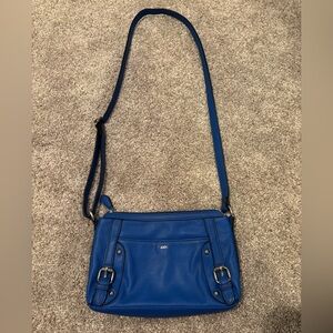 Chaps Blue Crossbody Bag